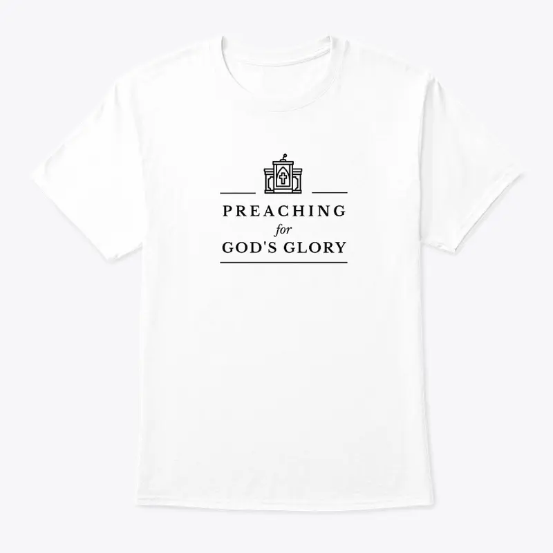 Preaching for God's Glory - Black Logo