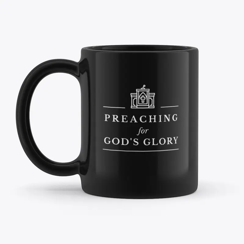 Preaching for God's Glory - White Logo